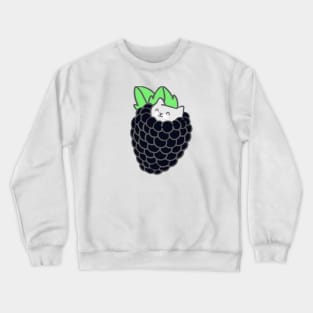 Blackberry Kitten Crewneck Sweatshirt